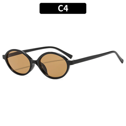 Oval Vintage Anti-Blue Light Fashion Sunglasses