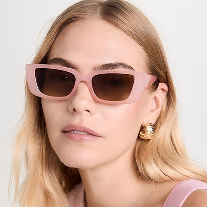 Fashionable Jelly Color Cat-Eye Sunglasses for Summer