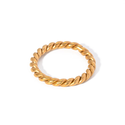 Simple Braided Twist Ring