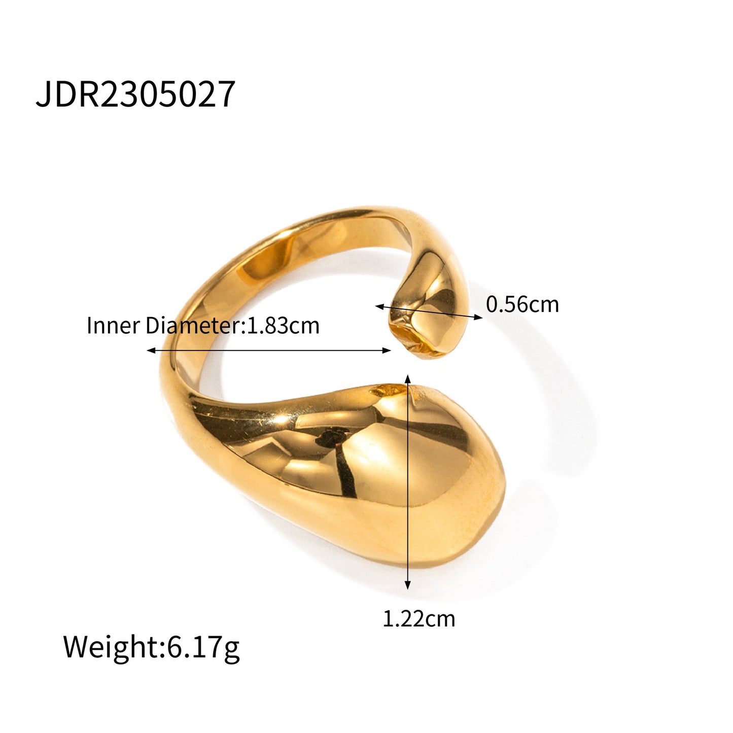 Irregular Adjutable Vintage Ring