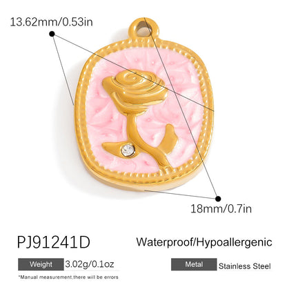 Bohemian Style Stainless Steel Beach Pendant Necklace