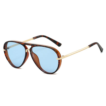 Trendy Oversized Sunglasses Retro Frog Eyewear