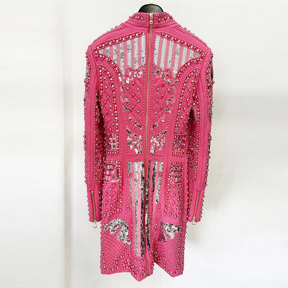 Sequin Embellished Bodycon Dress