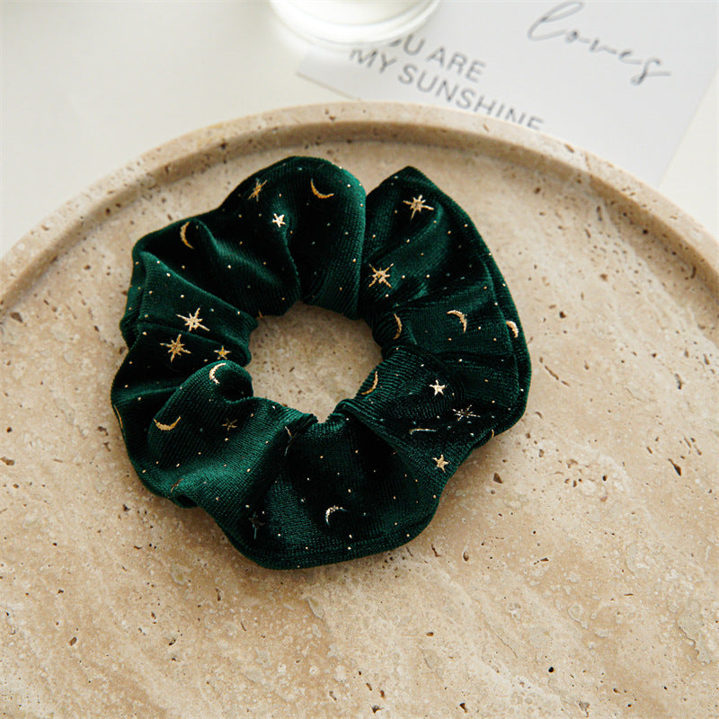 Christmas Hair Accessories Velvet Elastic Hair Tie