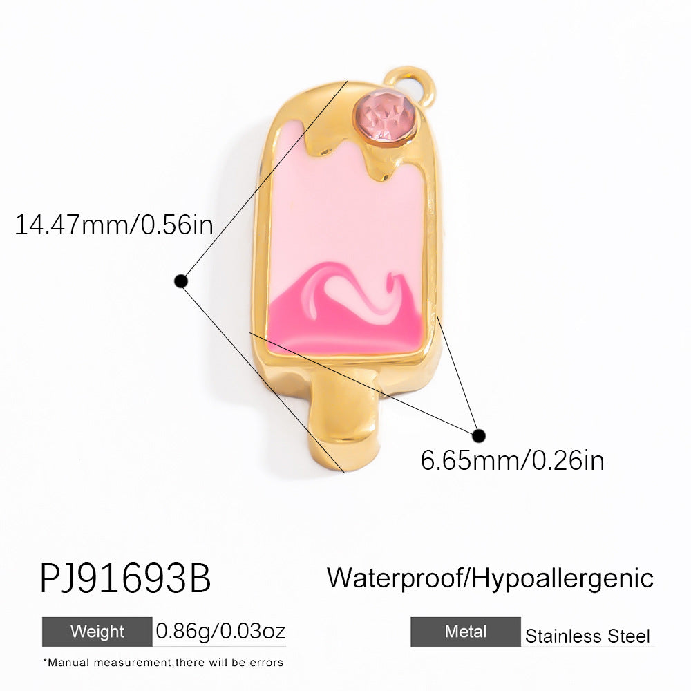 Cute DIY Stainless Steel Jewelry Accessories for Bracelets Necklaces Earrings