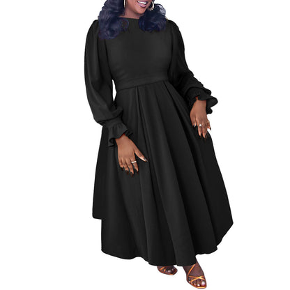 Elegant A-Line Dress With Pockets For Parties