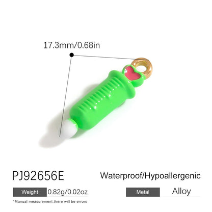 Alloy DIY Cartoon Car Pendant Droplet Decor