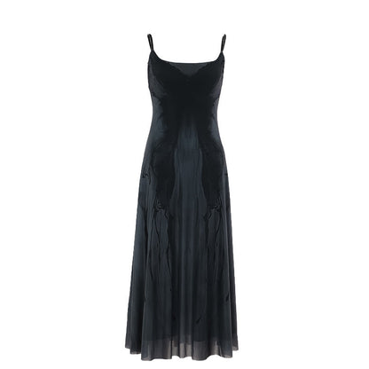 Sexy Butterfly Print A-Line Dress For Women