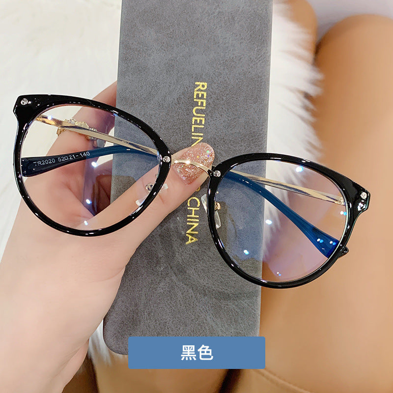 Retro Style Fashionable Blue Light Blocking Glasses