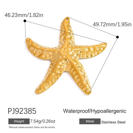 DIY Stainless Steel Ocean Series Pendant Accessories