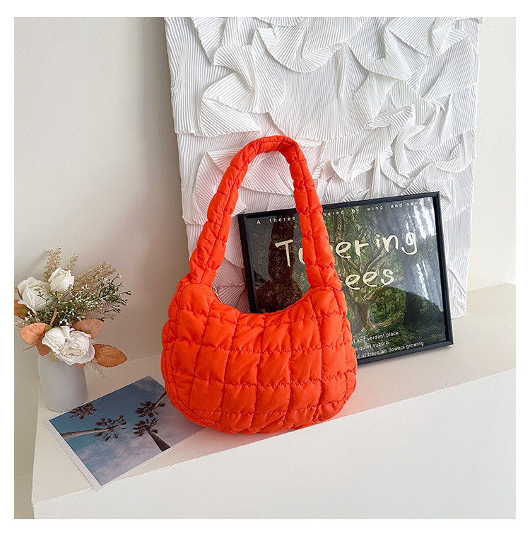 Trendy Cloud Bag Nylon Casual Shoulder Bag
