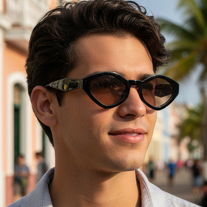 Trendy Polygon Sunglasses for Men and Women