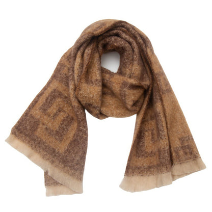 Plaid Vintage Print Scarves