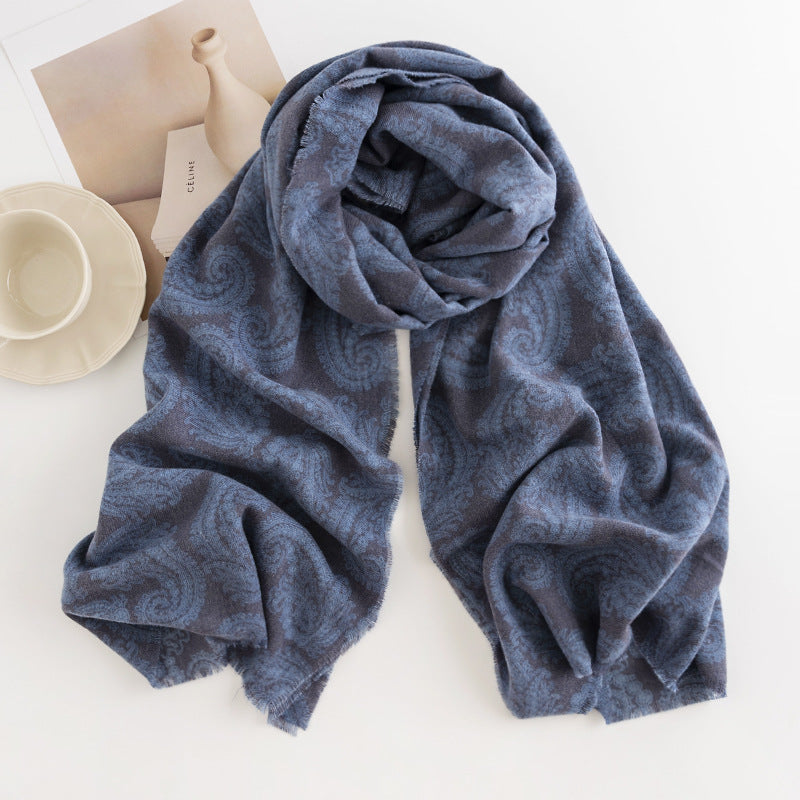 Scarvii-Retro Paisley Scarf