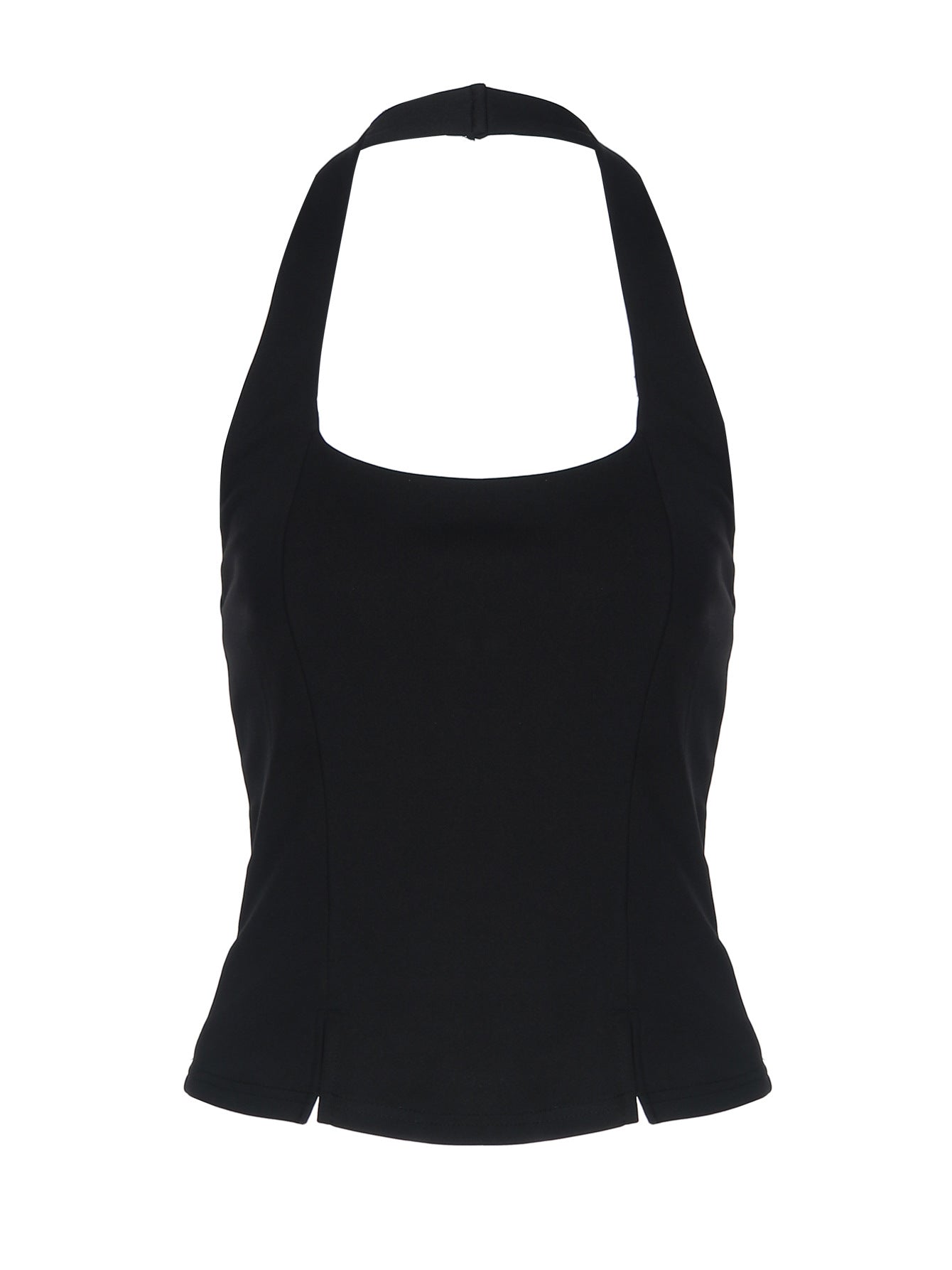 Sexy Backless Halter Crop Top for Women