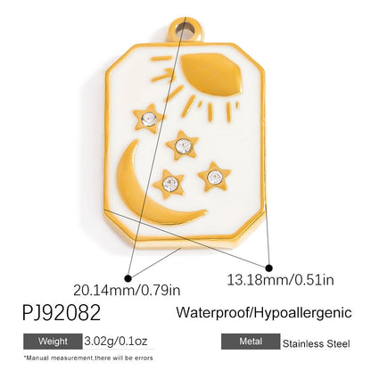 Bohemian Style Stainless Steel Beach Pendant Necklace