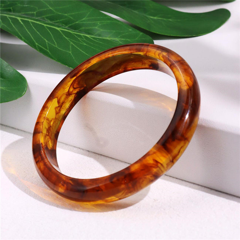 Colorful Irregular Single Acrylic Bracelets