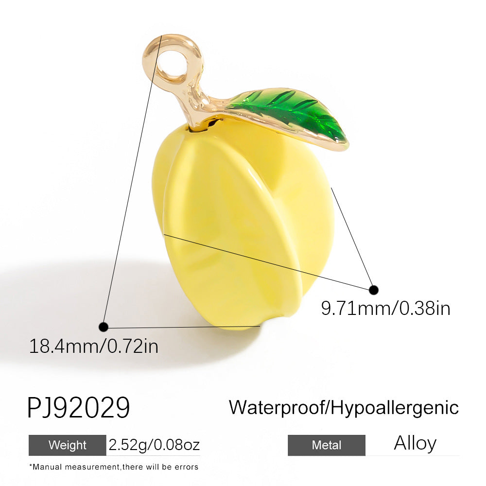Mini Fruit Cartoon DIY Jewelry Accessories Handmade Necklace Bracelet