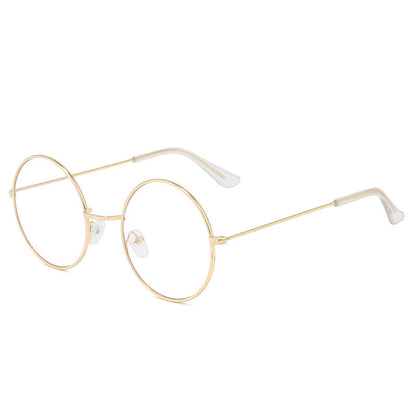 Retro Circular Sunglasses for Men - Vintage Photography Style