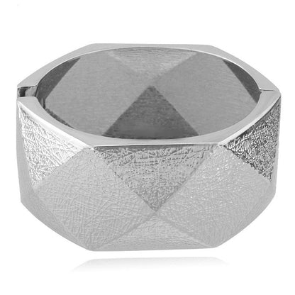 Stylish Chunky Wide Bangle Bracelet
