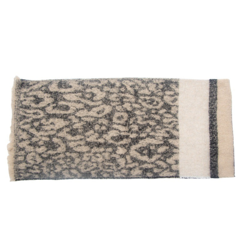 Vintage Leopard Print Scarves