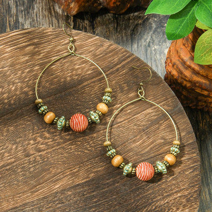 Bohemian Style Vintage Long Tassel Earrings for Women