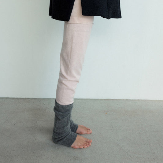 Wool Blend Knitted Leg Warmers Cozy Casual Socks
