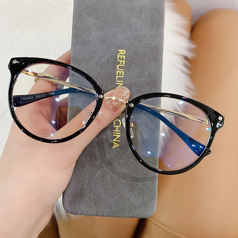 Retro Style Fashionable Blue Light Blocking Glasses