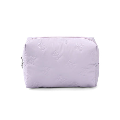Elegant Butterfly Print Portable Cosmetic Bag