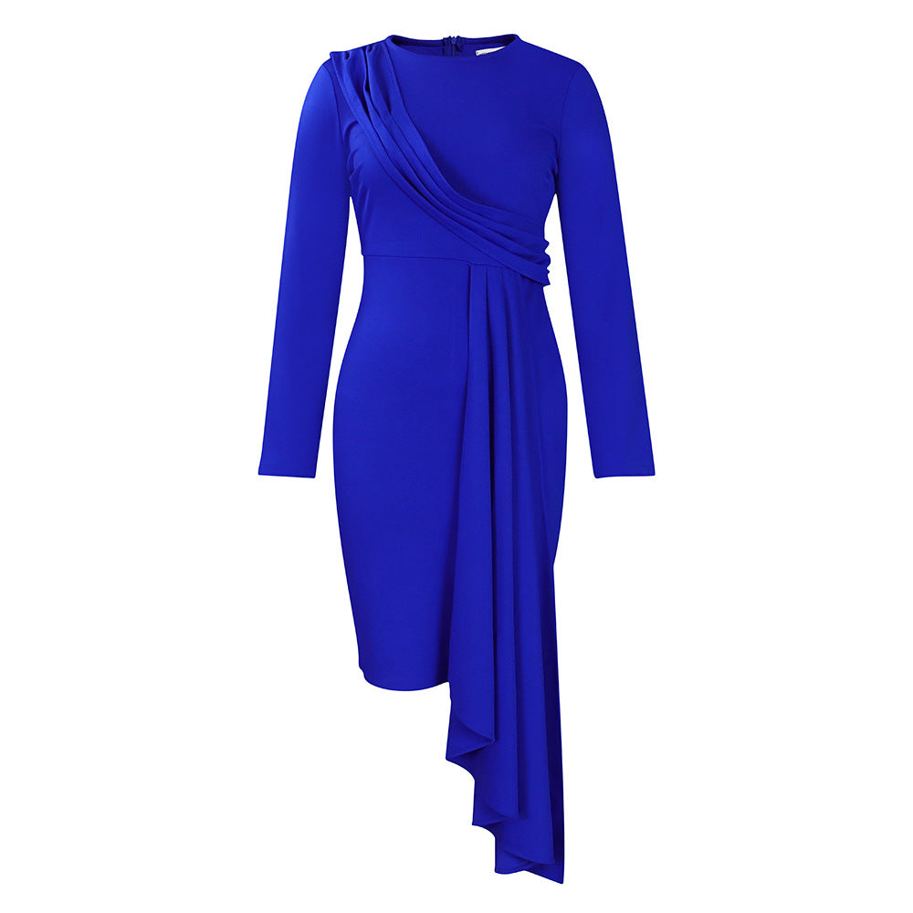 Elegant Ol Style Pencil Dress With Long Sleeves