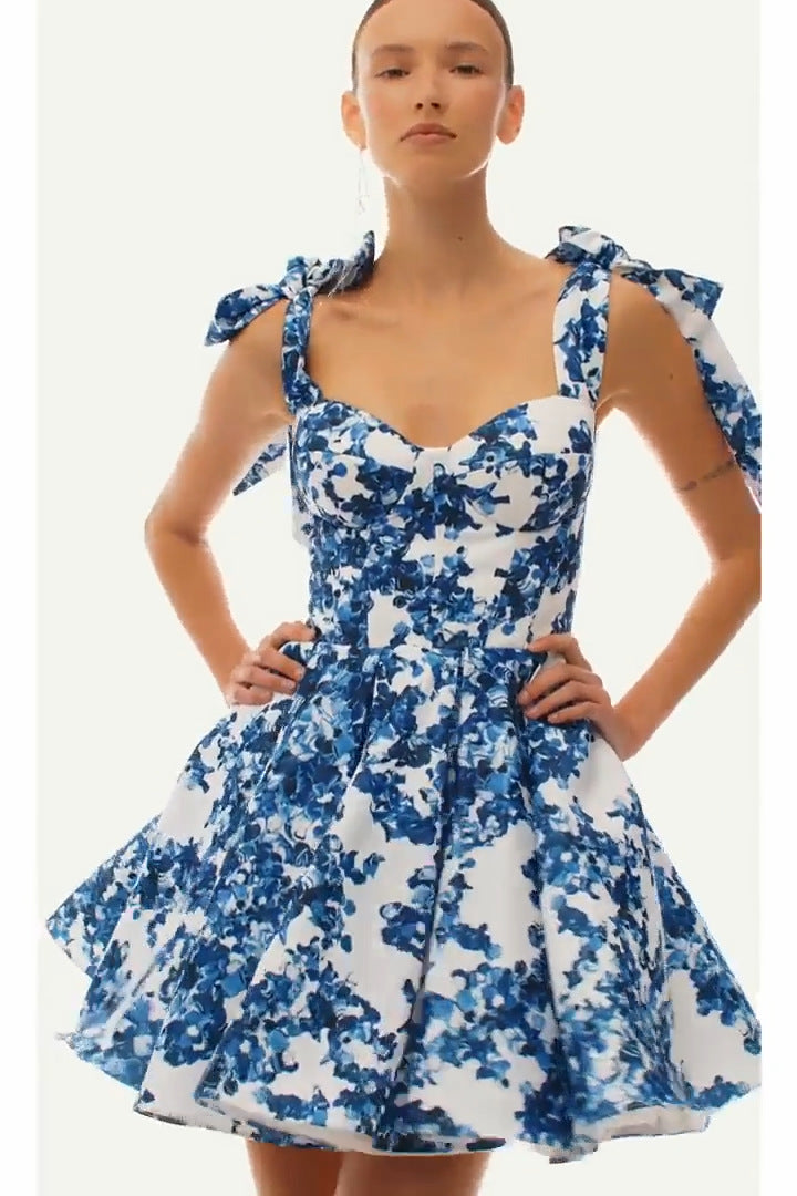 New Off-Shoulder A-Line Evening Dress With Princess Sleeves