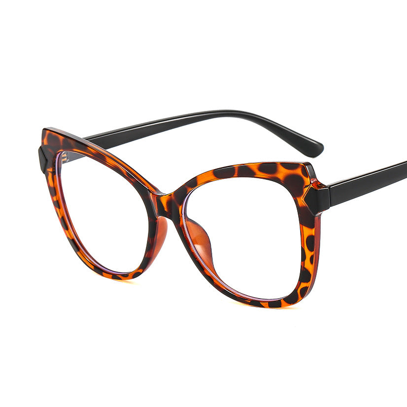 Cat-Eye Blue Light Blocking Glasses TR90 Colorful Frame Fashionable Eyewear