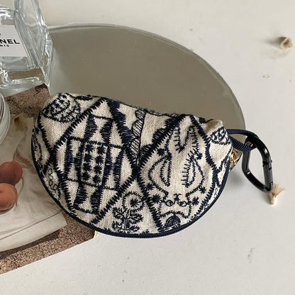 Embroidered AirPods Pro 2 Case with Floral Design