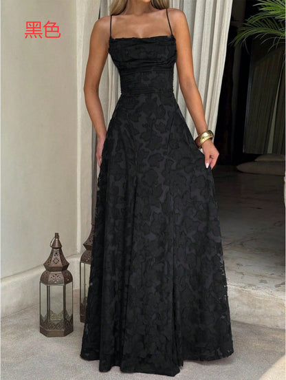Elegant A-Line Maxi Dress for Women