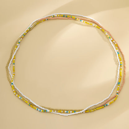 Bead Sexy Layered Waist Chain