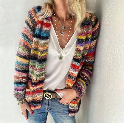 Sweater Knitted Cardigan Thin Coat Loose Coat Women