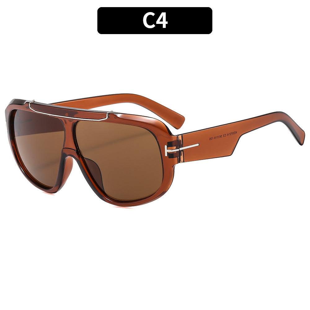 Trendy Oversized Sports Sunglasses for Men and Women