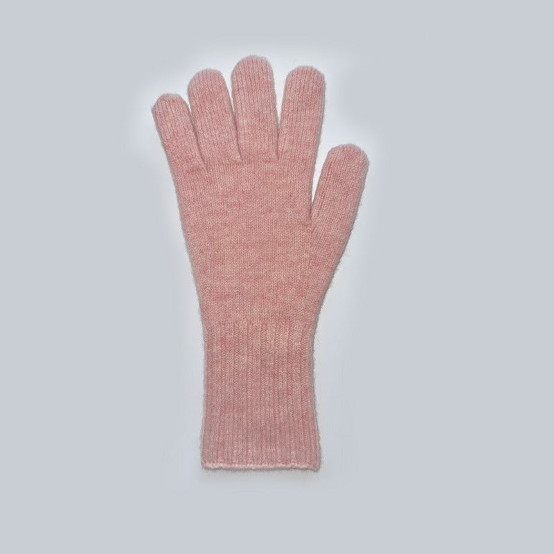 100% Pure Wool Touchscreen Fingerless Gloves for Women