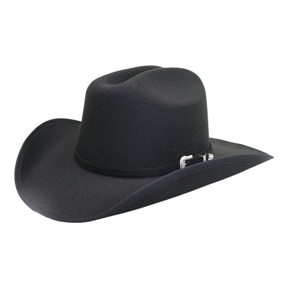 Men's Wool Felt Cowboy Hat - Adjustable Western Design