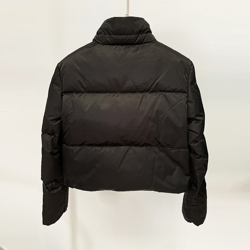 Short White Duck Down Jacket