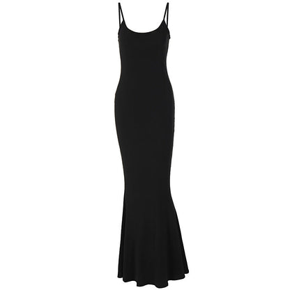 Casual Sleeveless High-Waisted Maxi Dress