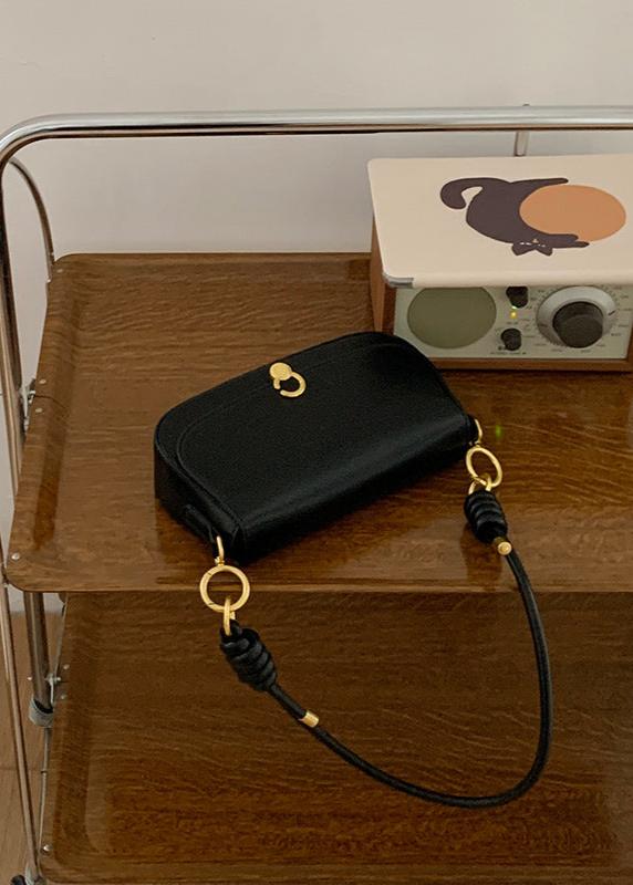Shoulder Bag Ecofriendly PU Leather Knot Detail