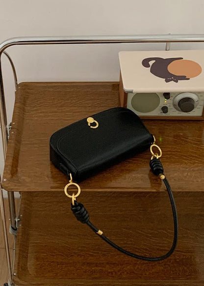 Shoulder Bag Ecofriendly PU Leather Knot Detail