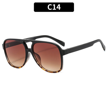 Trendy Retro Square Sunglasses with UV400 Protection