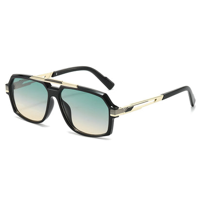 Retro Square Sunglasses Unisex Fashion UV400 Protection