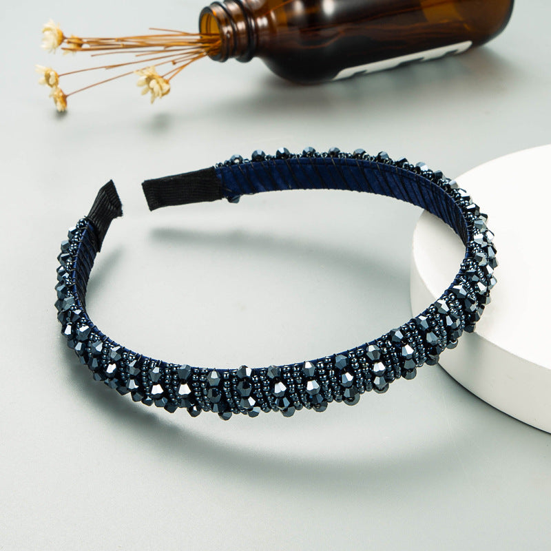 Handcrafted Beaded Headband Stylish Daily Hair Accessory
