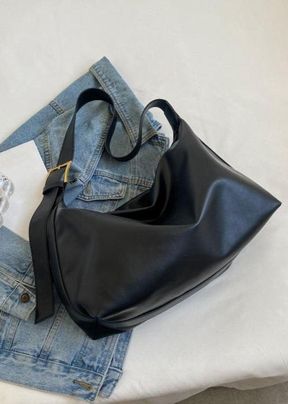 Oversized Hobo Bag Premium PU Material Crescent