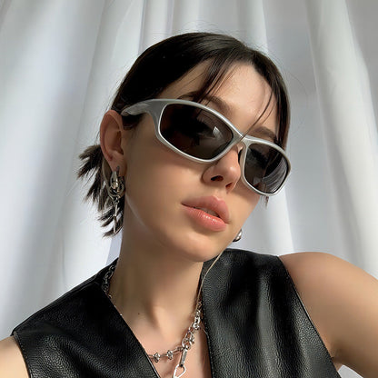 Y2K Cyberpunk Sport Sunglasses Stylish Futuristic Shades