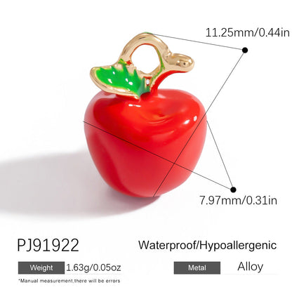 Alloy Pendant Necklace Trendy Fruit Design Handmade DIY Jewelry
