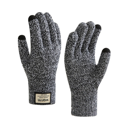Men's Touch Screen Knitted Gloves Warm Windproof Winter Accessories
